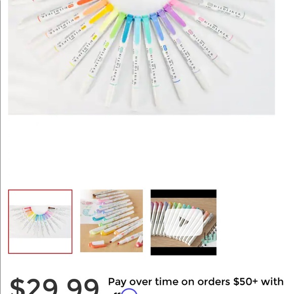 BNIB Zebra Mildliner Creative Marking Tool - Picture 10 of 11